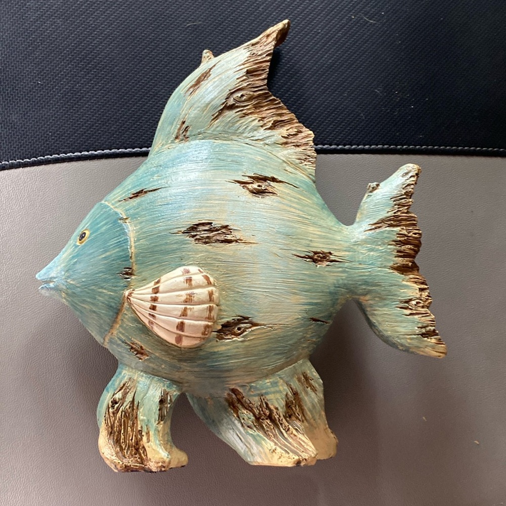 This is from my beach condo decor cute fish made of wood